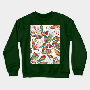 Pattern Paisley Crewneck Sweatshirt